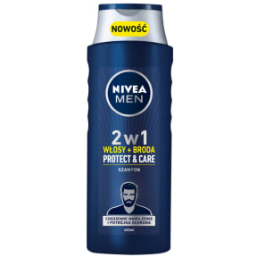 nivea szampon do włosów i brody