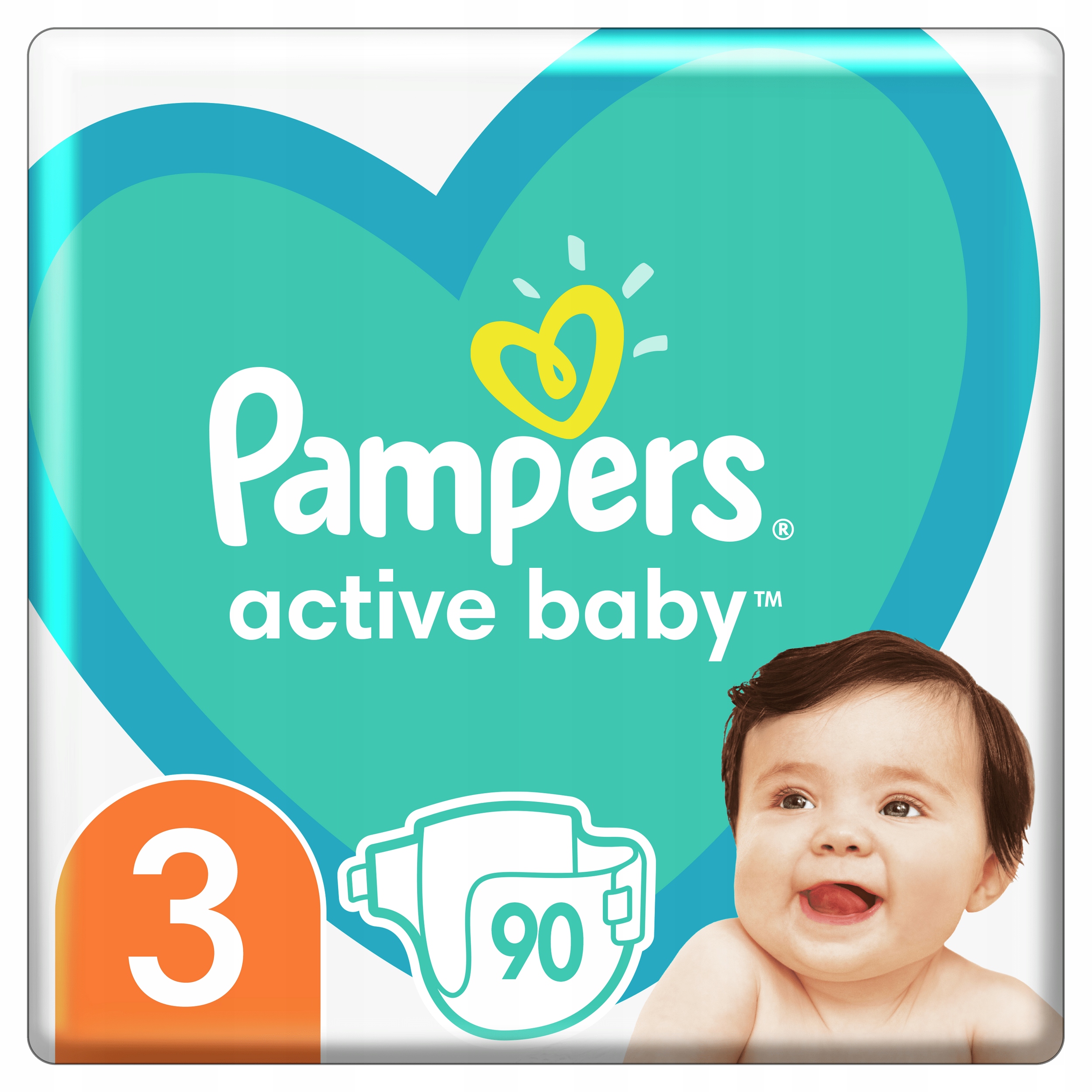 pampers 3 midi giga pack opakowanie 96