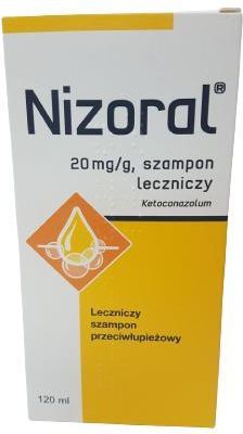 nizoral leczniczy szampon przeciwłupieżowy 120 ml