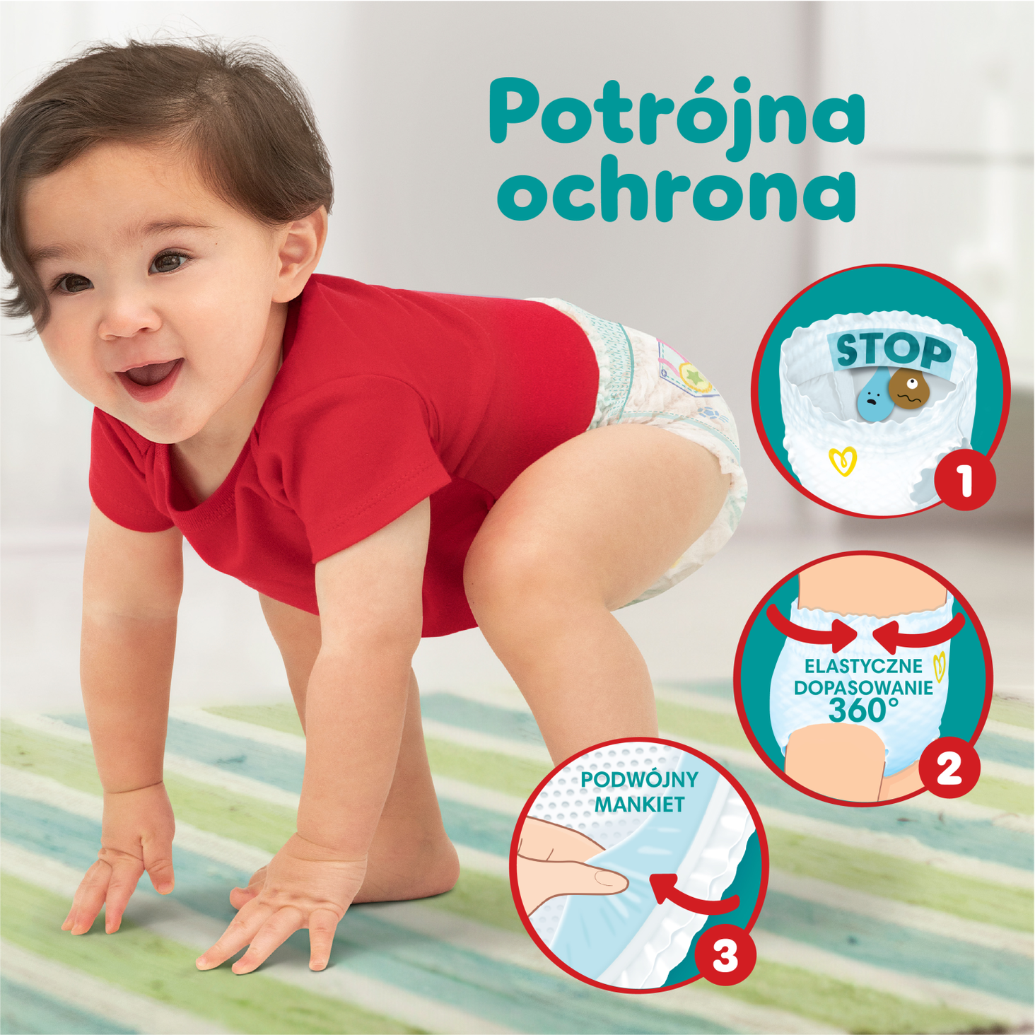 pampers 3 204szt ceneo