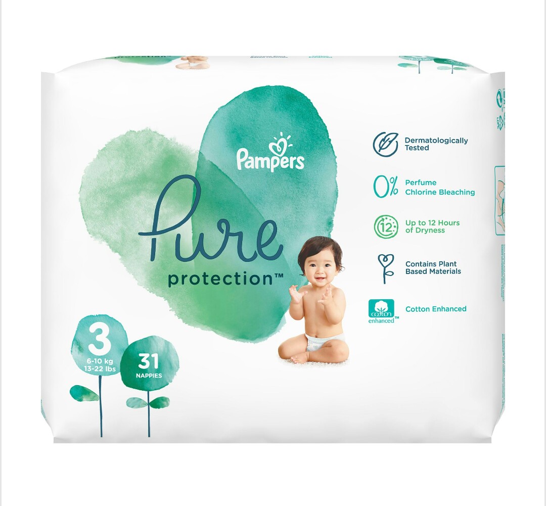pampers pure protection recenzja