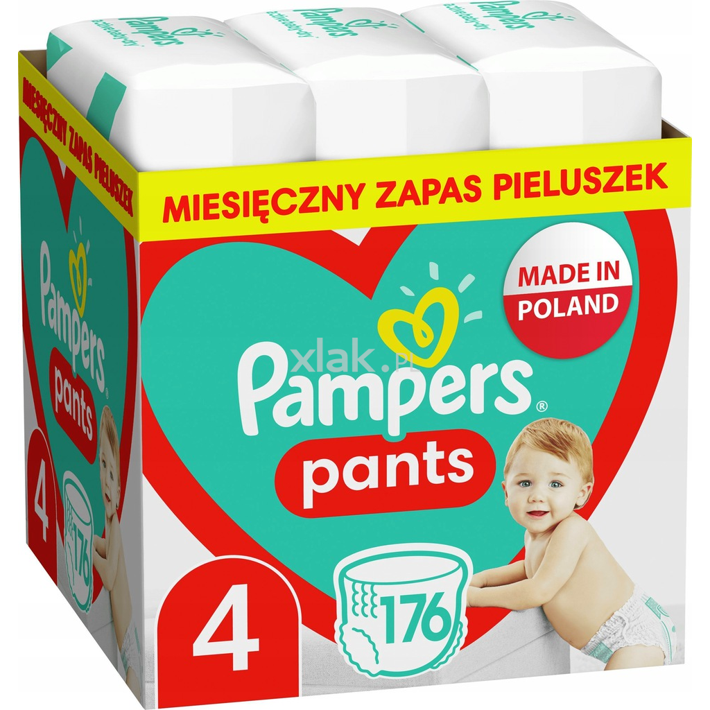 pampers pants 4 waga