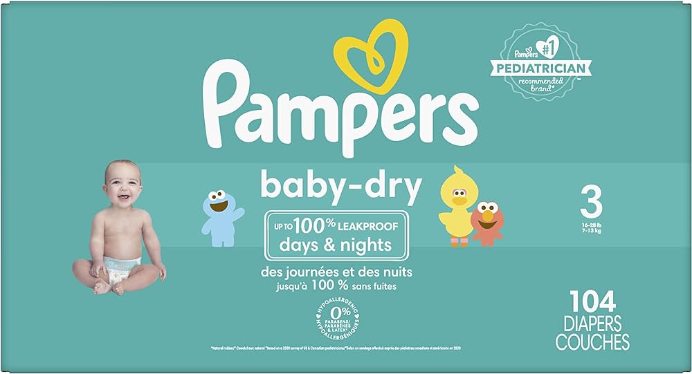 pampers new baby dry 4