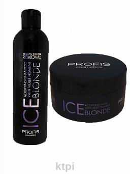 profis ice blonde szampon maska i spray