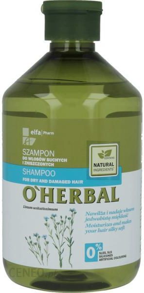 elfa pharm o herbal szampon do włosów suchych skład