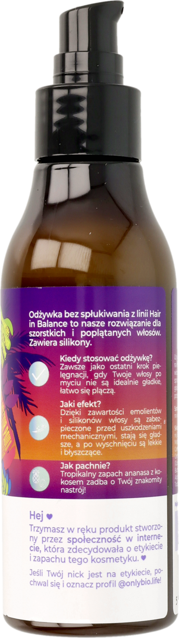 odżywka do włosów bez spłukiwania rossmann