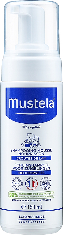 mustela szampon w piance wysusza