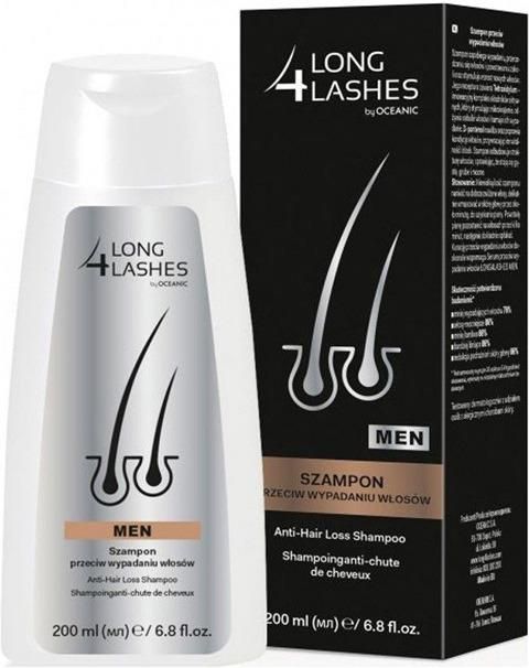 long4lashes szampon przeciw wypadaniu włosów dla mężczyzn 200 ml