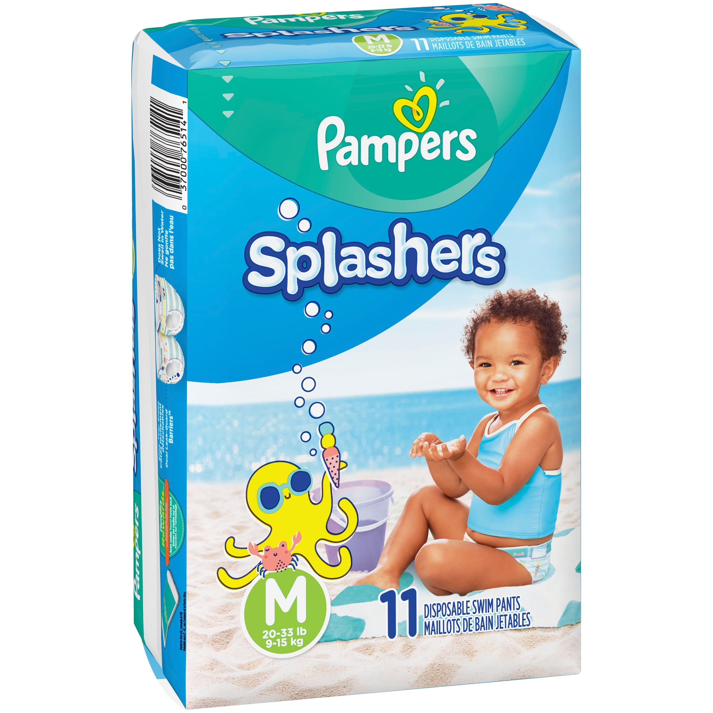 pampers splashers 11