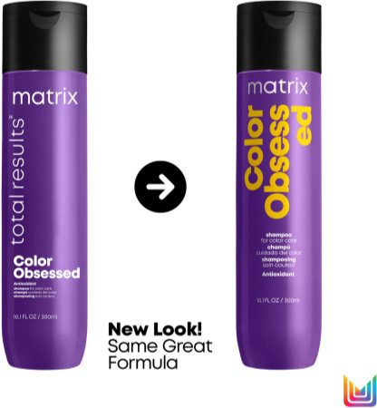 matrix color obsessed szampon do włosów utrwalający kolor