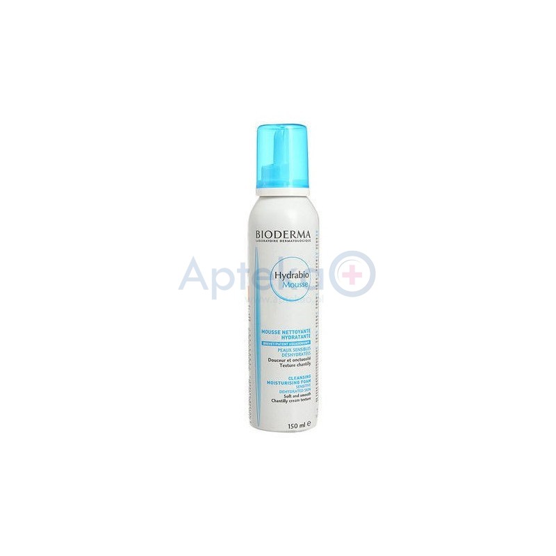 bioderma hydrabio mousse nawilżająca pianka do mycia 150 ml