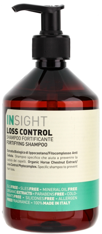 insight loss control fortifying shampoo szampon przeciw wypadaniu włosów