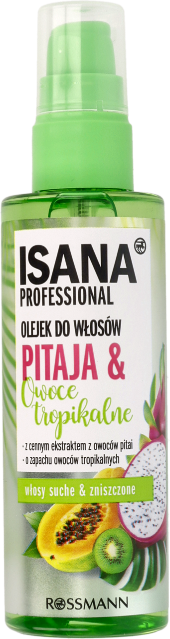 isana olejek do włosów rossmann