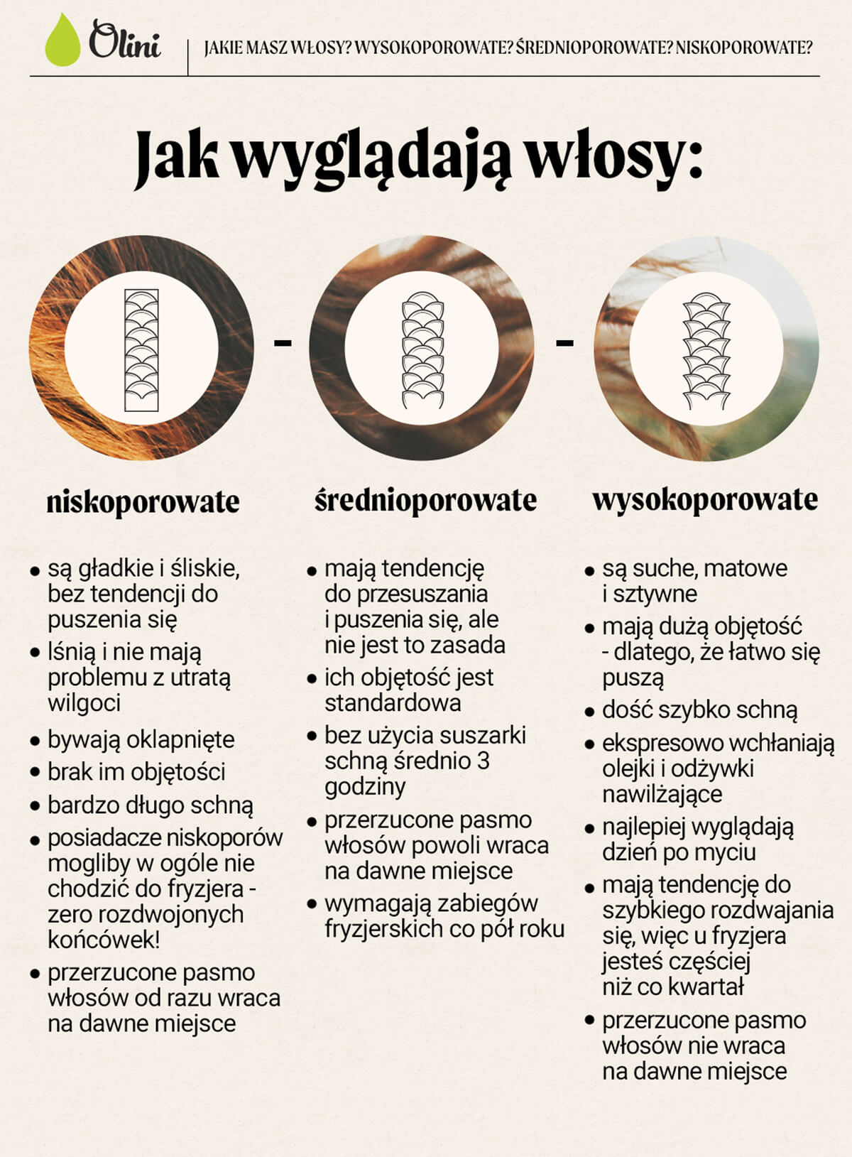 jak nakładać olejek do włosów