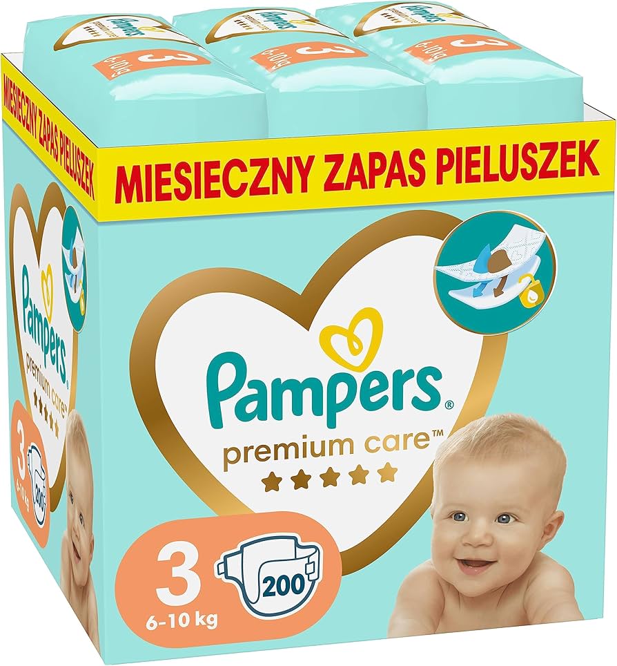 pieluchy pampers 3 od ilu kg