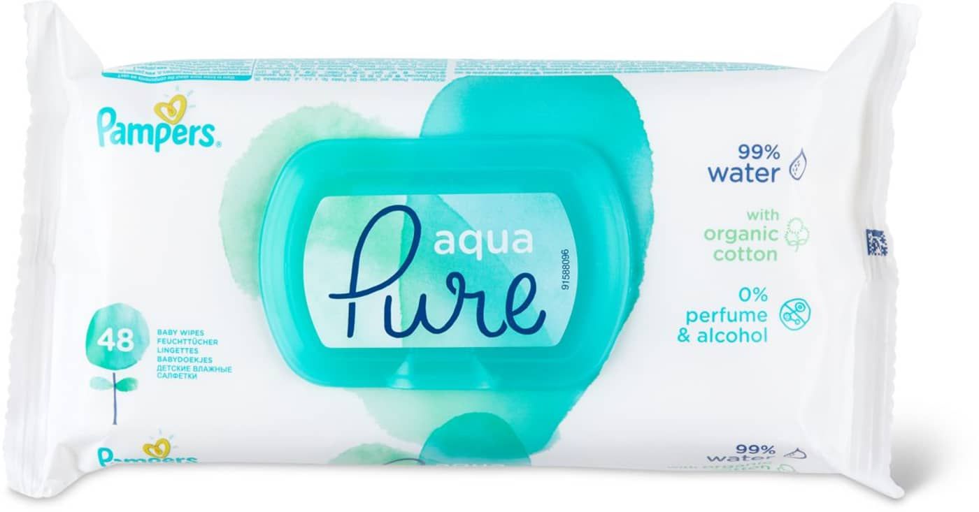 pampers aqua pure eleclerc