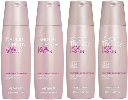 alfaparf lisse design keratin therapy szampon podtrzymujący efekt wygładzenia