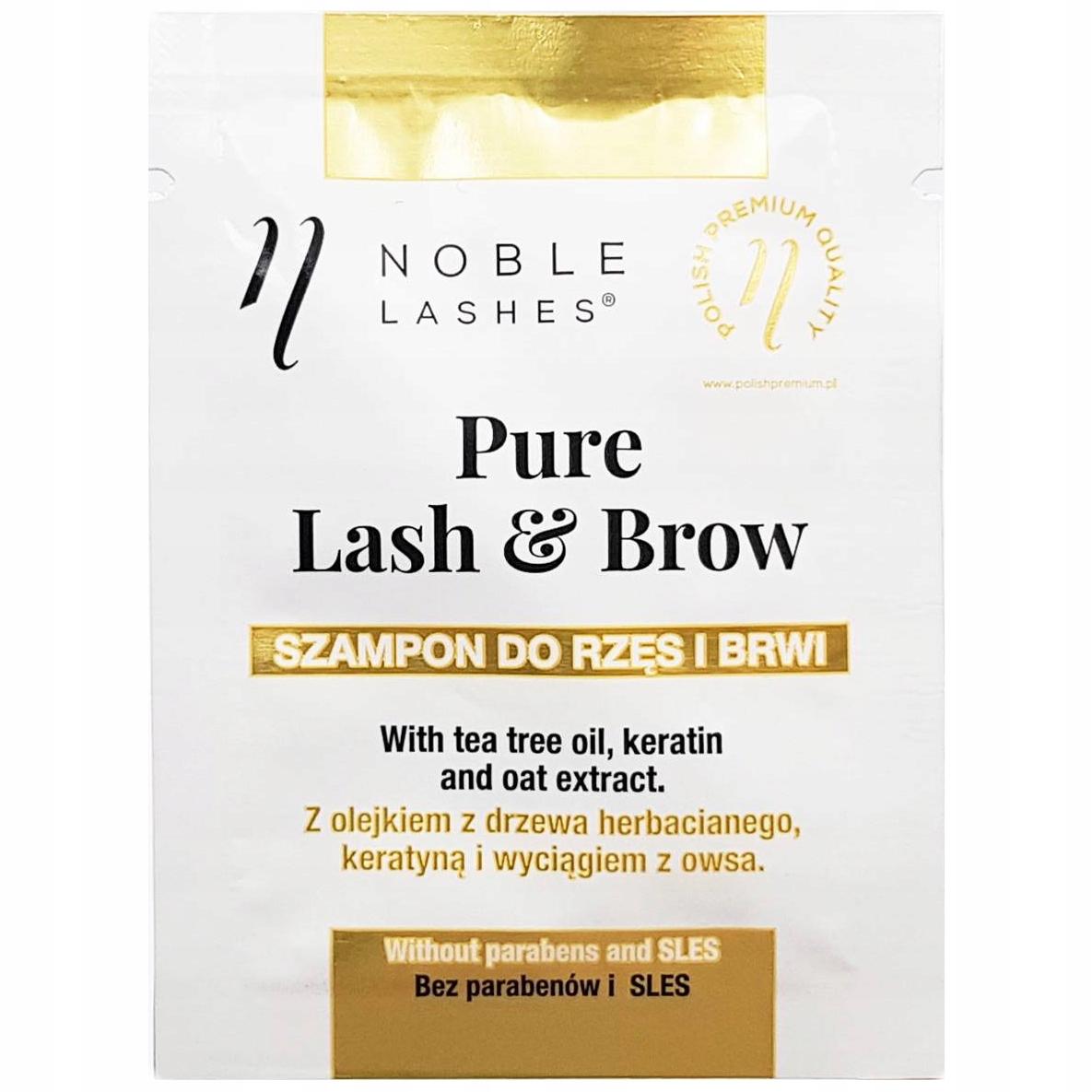 noble lashes szampon