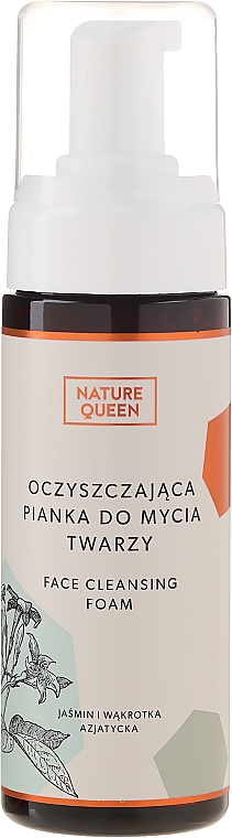 nature queen pianka do mycia twarzy