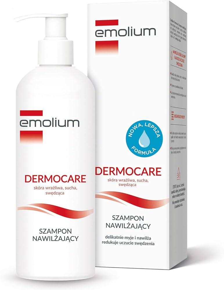emolium dermocare szampon nawilżający od 1 miesiąca 400ml