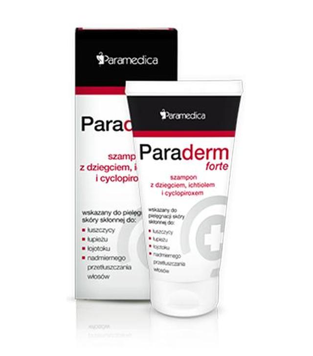 paraderm szampon z dziegciem sosnowym