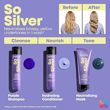 matrix color obsessed so silver szampon