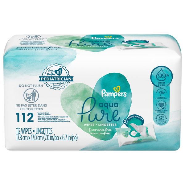 pampers aqua pure