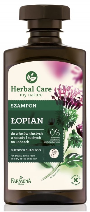 herbal care szampon lopianowy