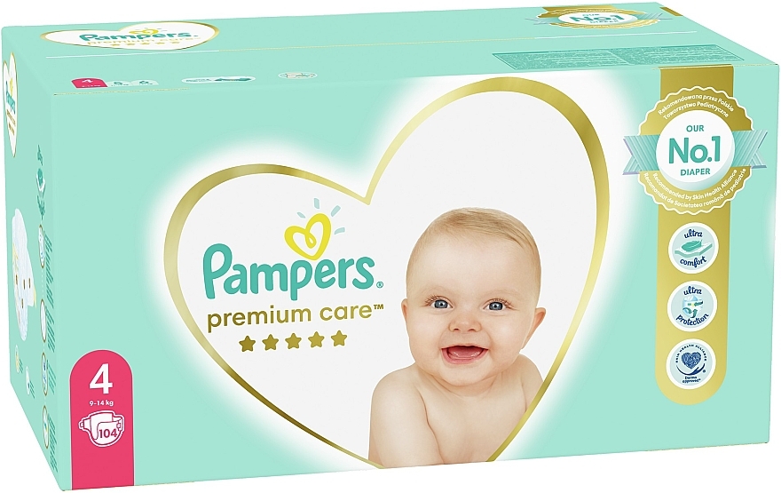 pampers premium care 4 104 szt