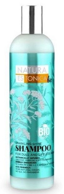 natura estonica bio sparkling shine szampon do włosów pozbawionych blasku