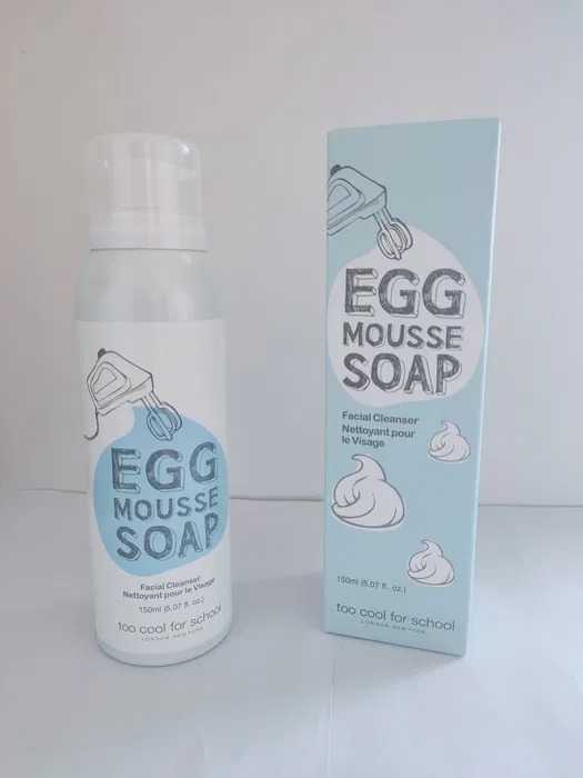 too cool for school egg mousse soap pianka do twarzy