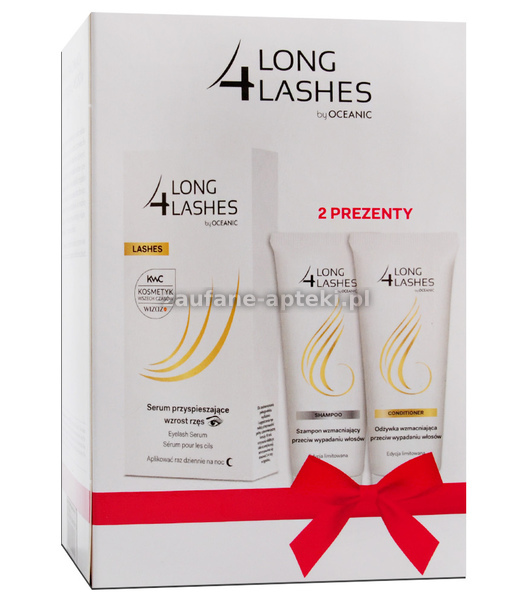 4 lond lashes zestaw serum szampon