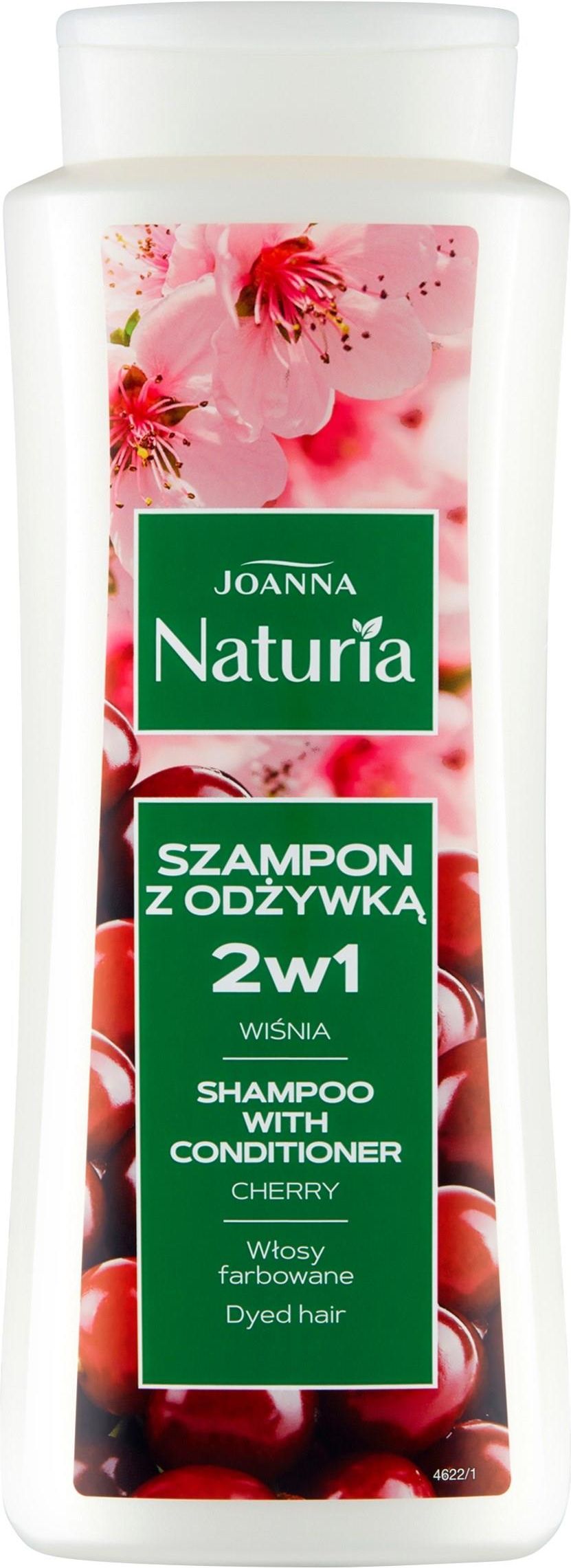 naturia wisnia szampon do wlosow