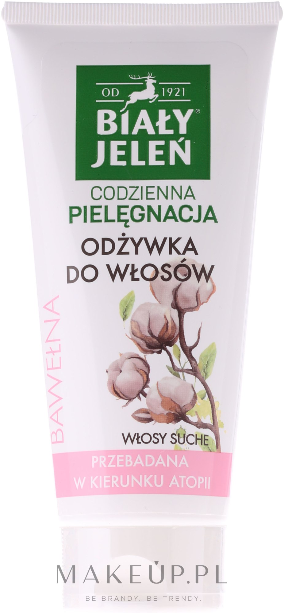 biały jeleń kozie mleko hipoalergiczna odżywka do włosów