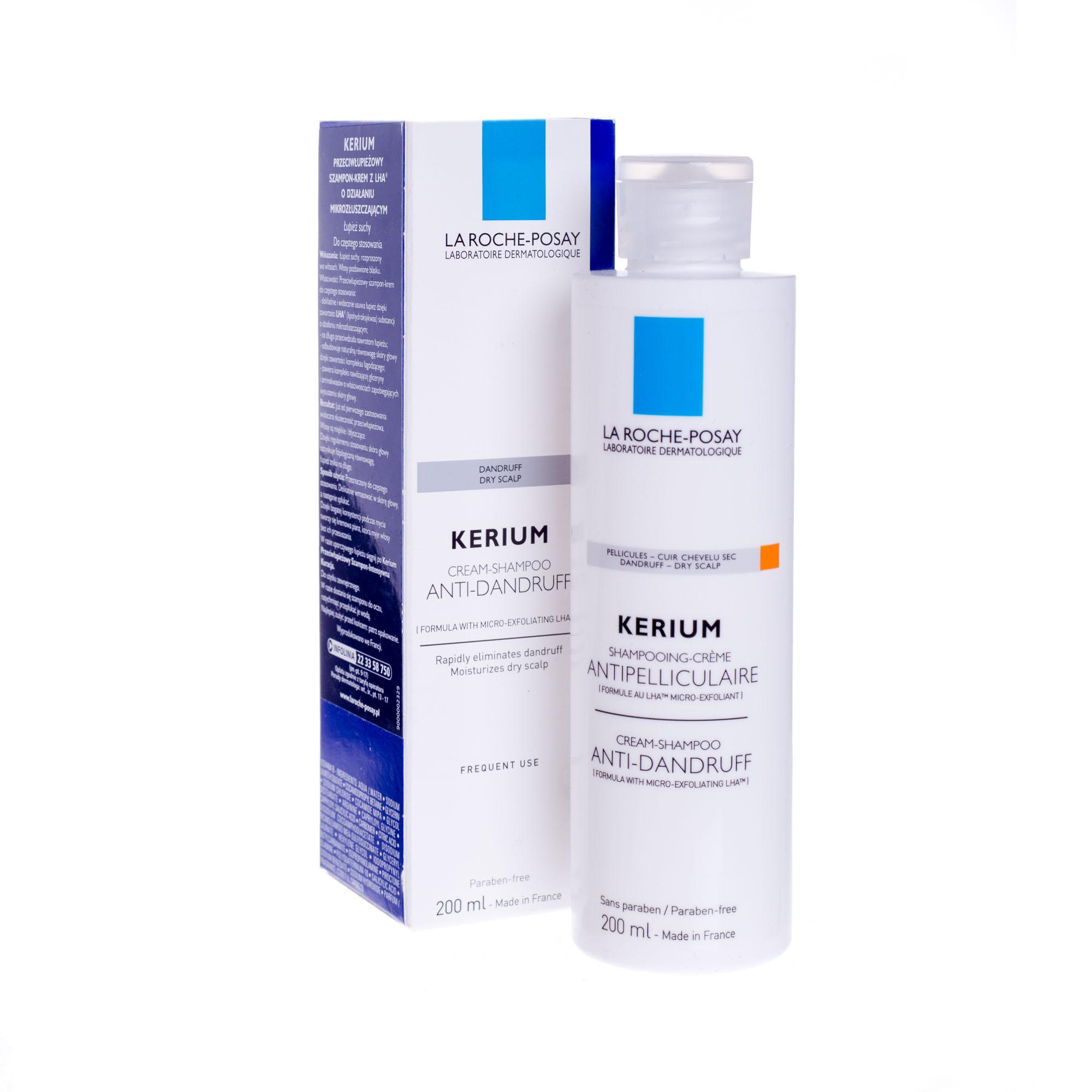 kerium przeciwłupieżowy szampon-krem