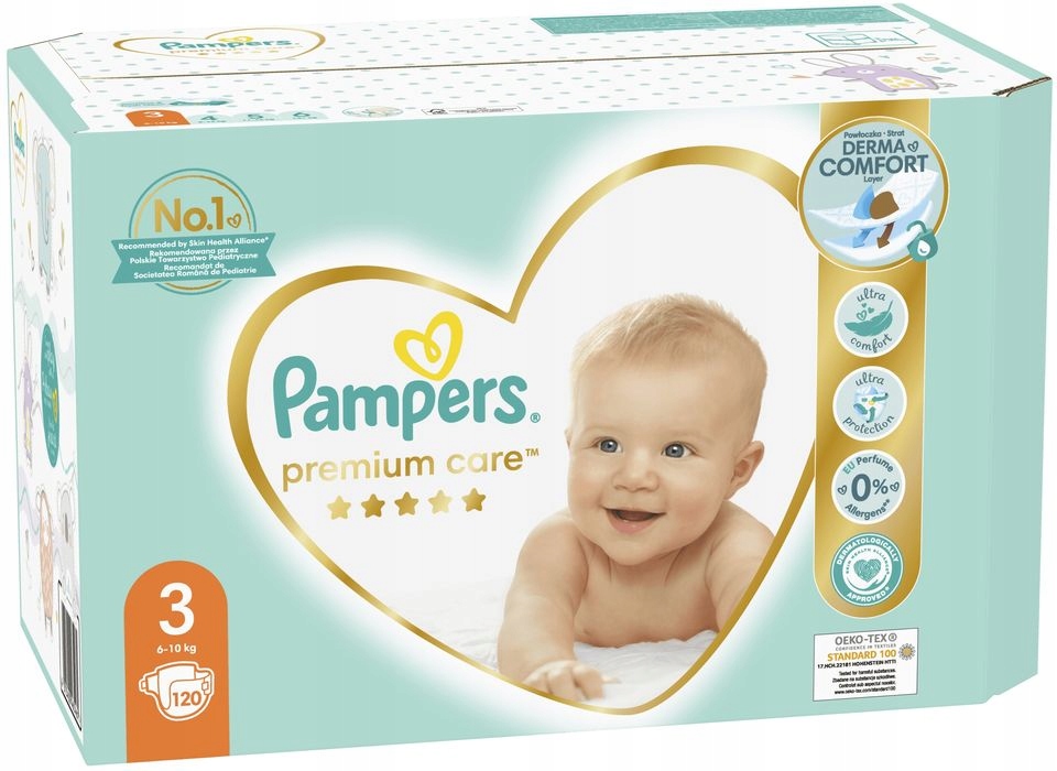 pampers 3 100 sztuk