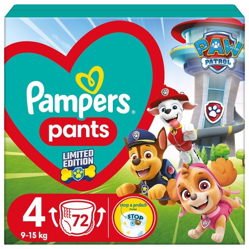 pampers 4 144szt