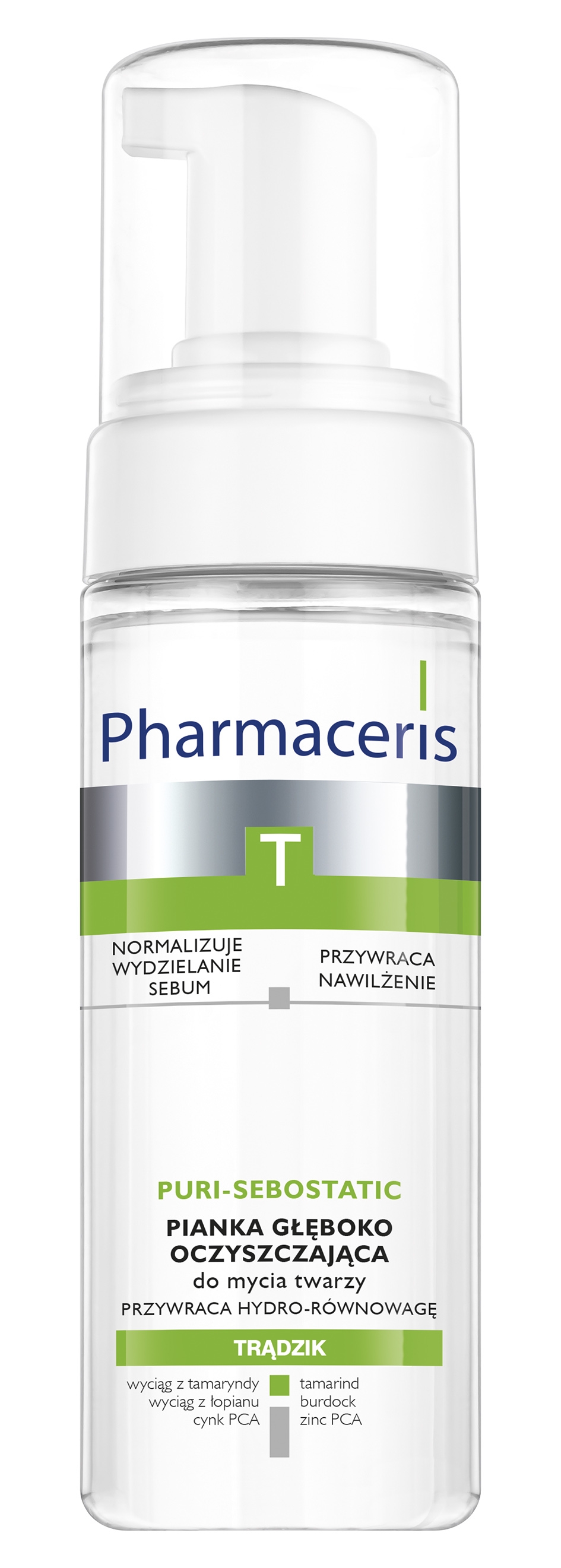 pharmaceris t puri-sebostatic pianka głęboko oczyszczająca do twarzy 150ml