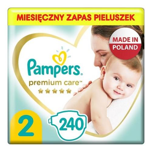 pieluszki pampers premium care 3 mega box 240 szt