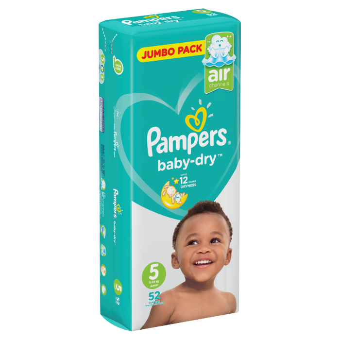activ baby dry pampers