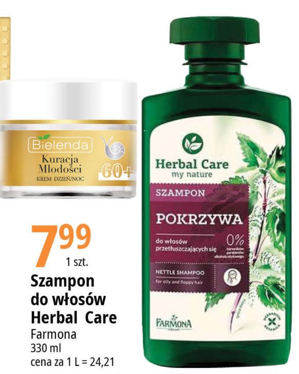 herbal care pokrzywowy szampon eleclerc