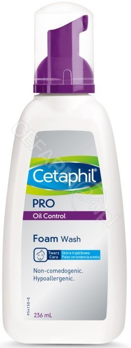 cetaphil pro oil control pianka do mycia twarzy skóra trądzikowa