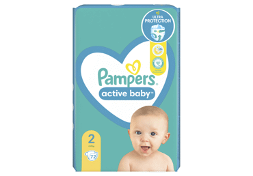 pampers active baby pieluchy rozmiar 2 mini