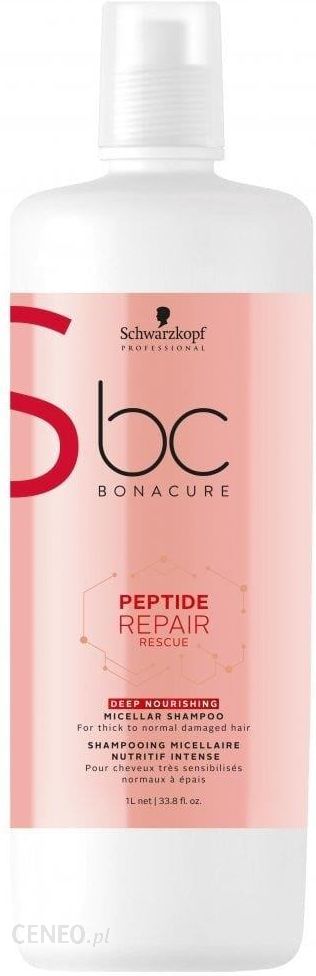 schwarzkopf professional bc repair rescue szampon 1000 ml opinie
