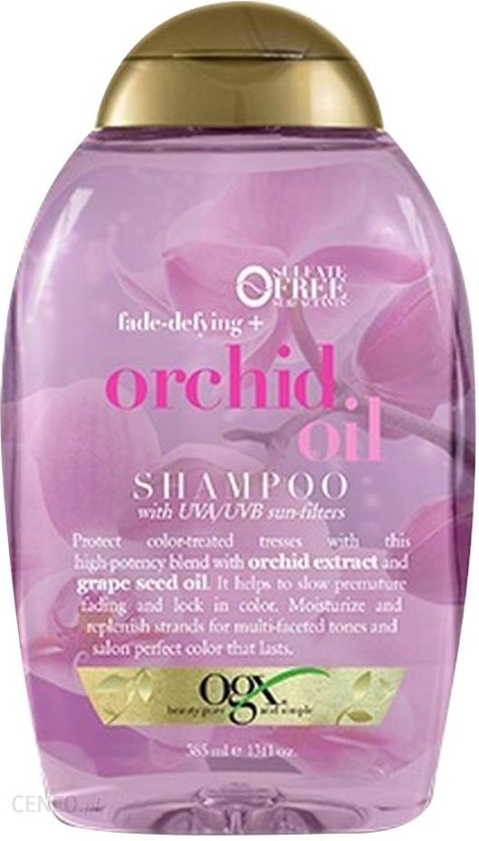 organix szampon do włosów farbowanych