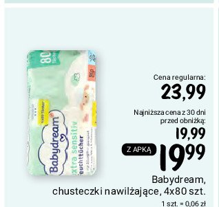 babydream chusteczki nawilżane czerwone