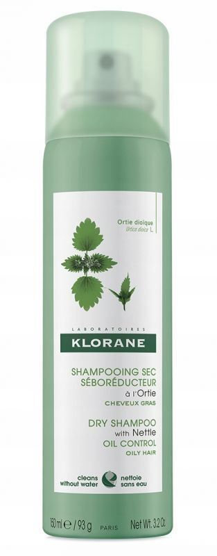 klorane suchy szampon z pokrzywą