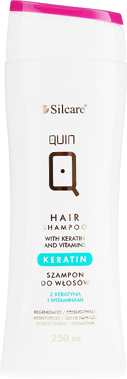 silcare szampon z keratyną quin skład