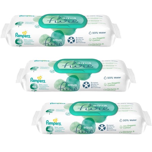 allegro chusteczki pure water pampers