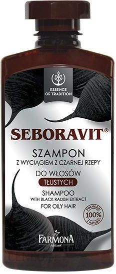 szampon z czarnej rzepy seboravit